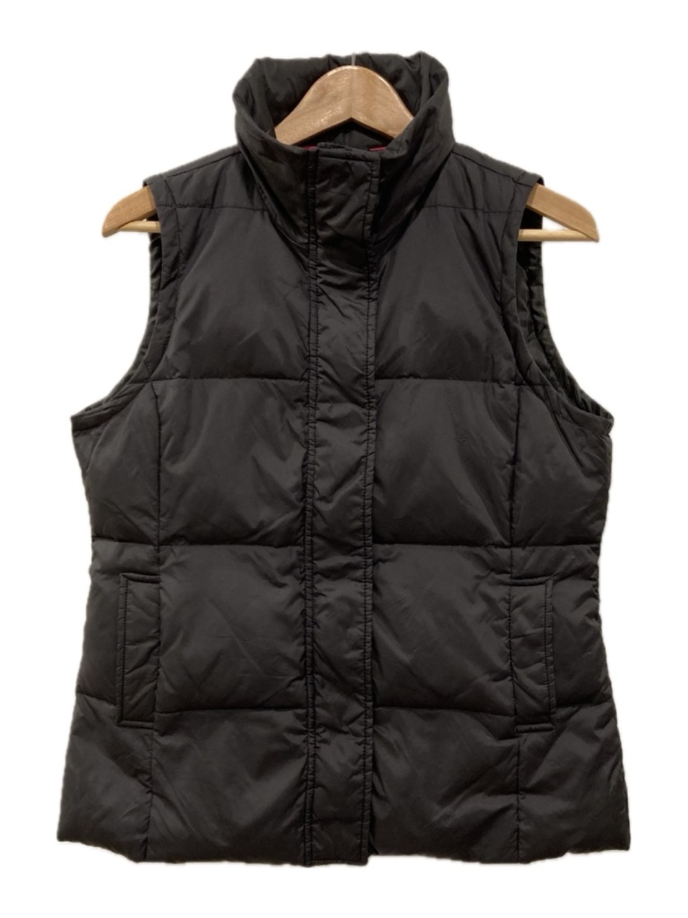 Women’s Black Quilted Puffer Vest | M